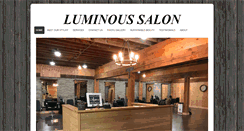 Desktop Screenshot of luminoussalon.net